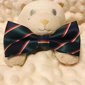 5/$20 Baby bow tie blue and green